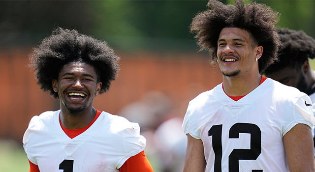 KC Concepcion on Browns WR room: 'It can be dangerous. Everybody complements each other.'