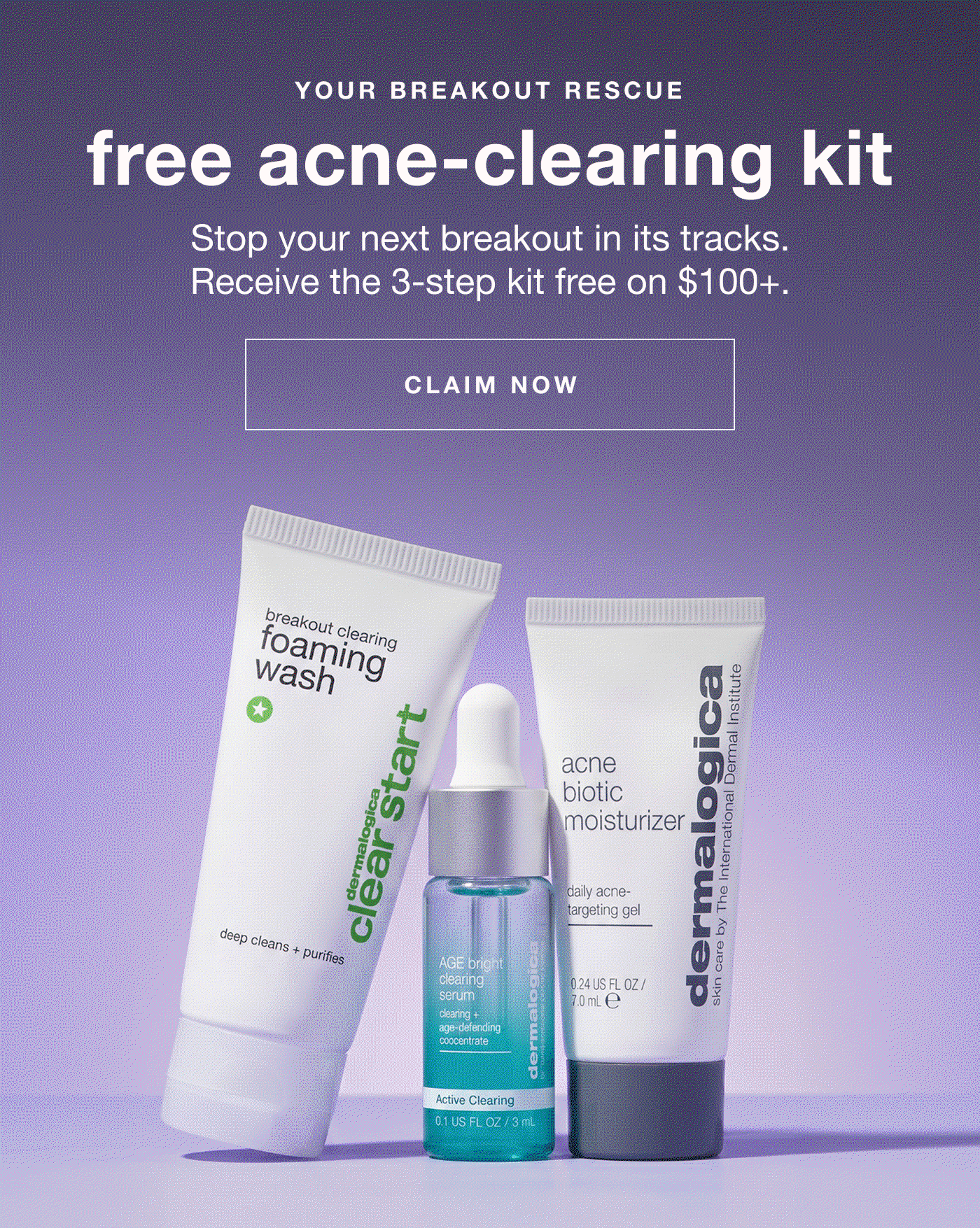 clear + balanced | free clarifying kit 