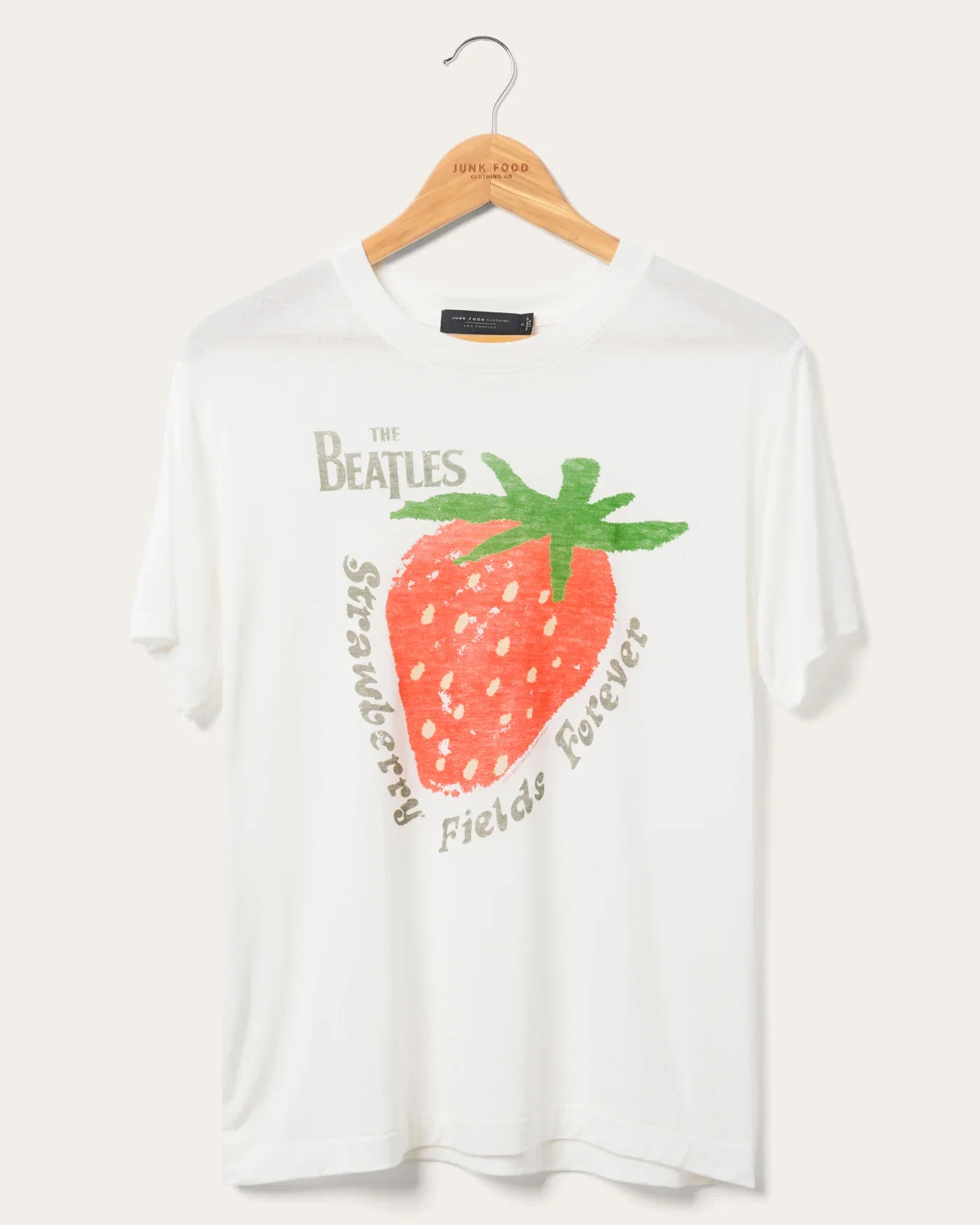 Image of Women's The Beatles Strawberry Fields Forever Vintage Tissue Tee
