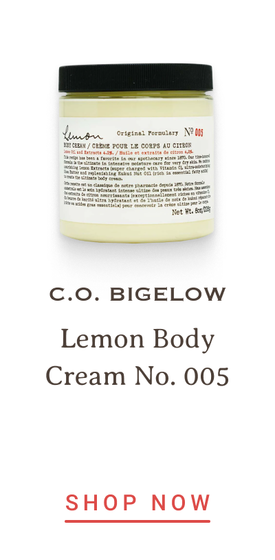 C.O. Bigelow Lemon Body Cream No. 005 | SHOP NOW