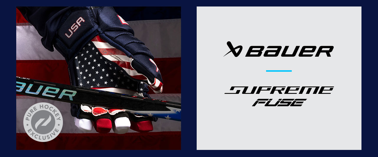 B4 - Bauer Supreme Fuse USA Gloves