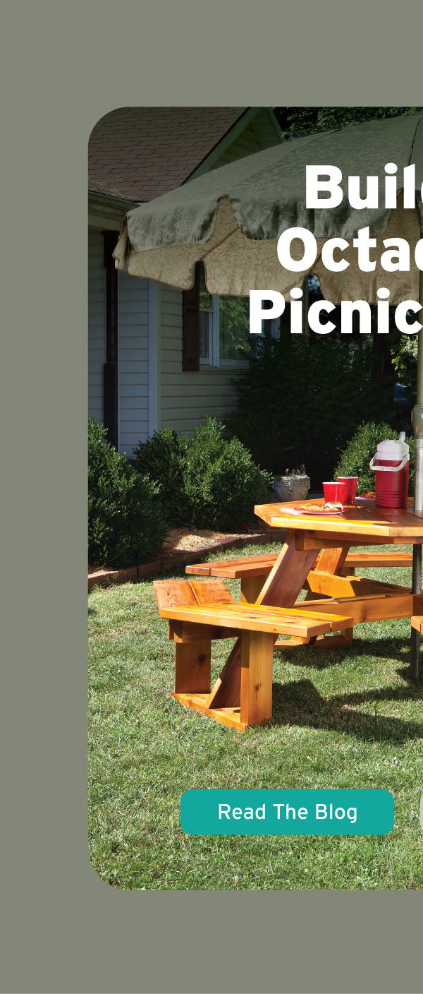 Blog - Octagonal Picnic Table