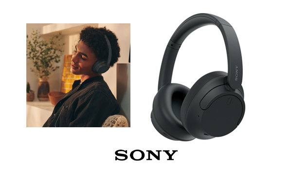 Wireless Noise Cancelling Headphone, Black (WHCH720N/B)