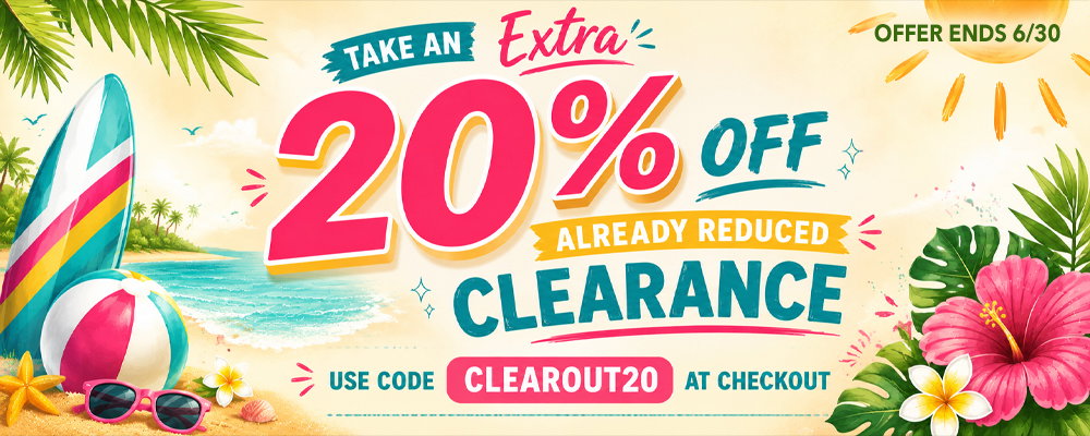 20% Clearance Savings