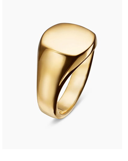 Streamline® Pinky Ring18K Yellow Gold, 14mm
