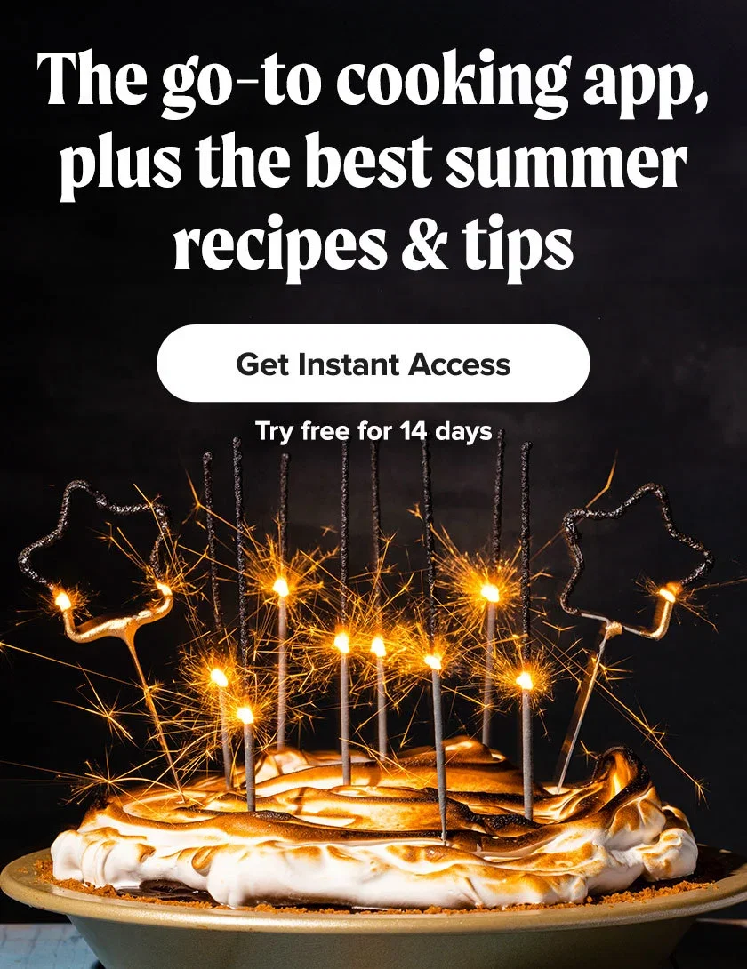 The go-to cooking app, plus all the summer recipes & tips. Get Instant Access. Free for 14 days.