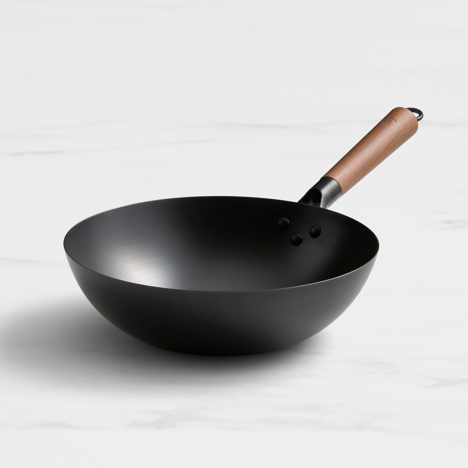 Wolstead Essentials Carbon Steel Wok 30cm