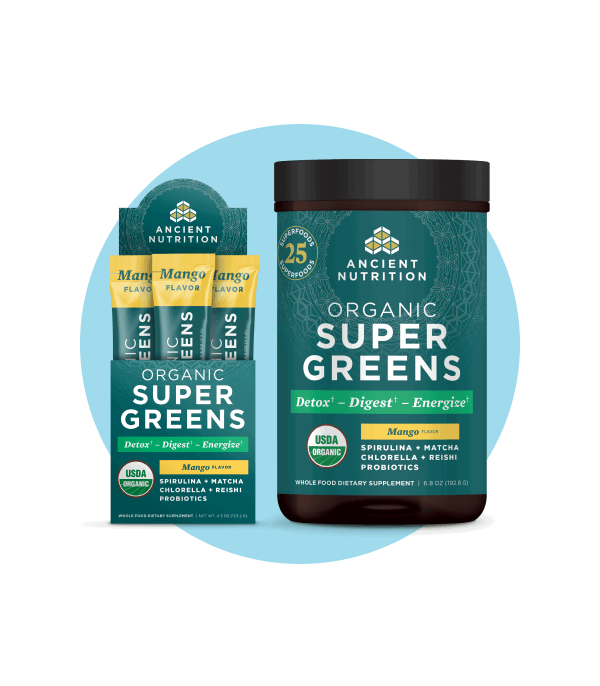 Organic SuperGreens Mango