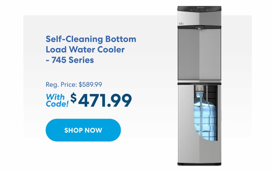 Self-Cleaning Bottom Load Tri-Temp Water Dispenser - 745 Series