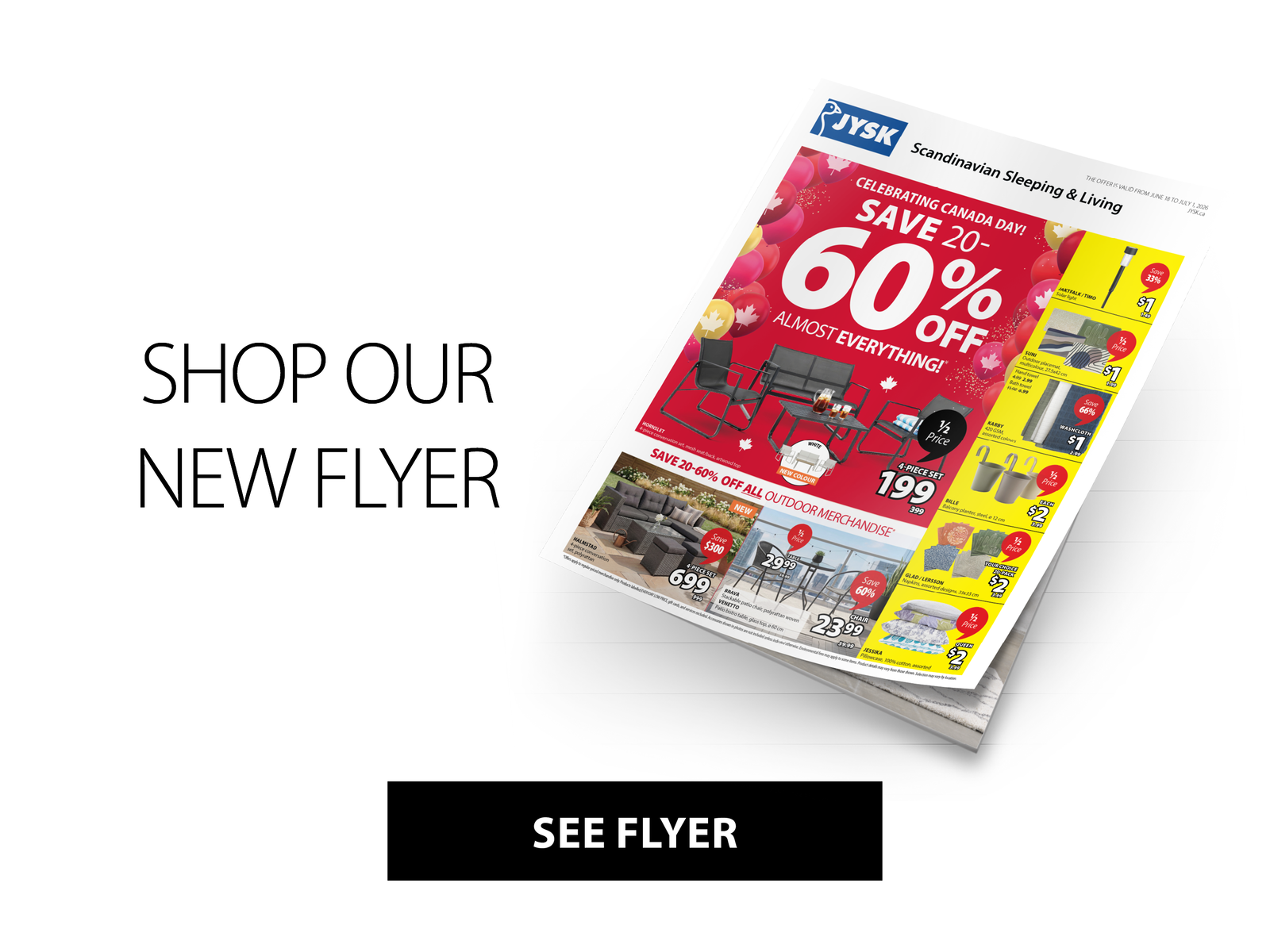 SHOP OUR NEW FLYER
