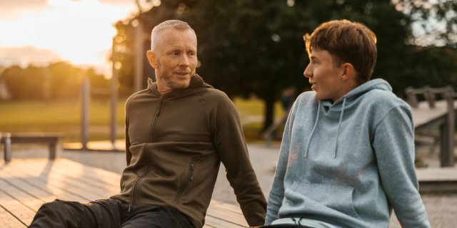 discussion père fils