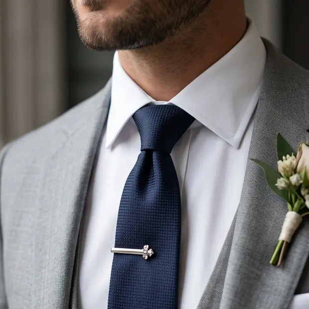 How to wear tie pins for Men: Weddings, Work & Formal Events