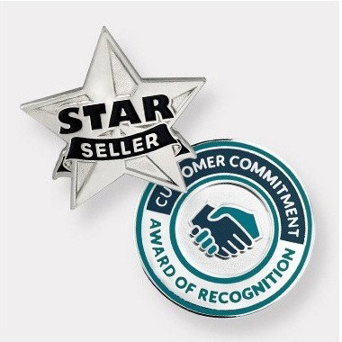 Employee Recognition Lapel Pins