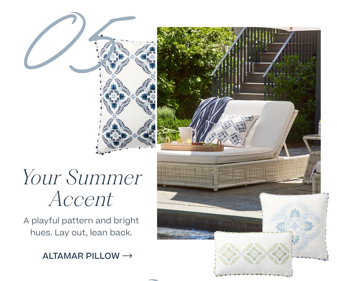 Altamar Outdoor Pillow