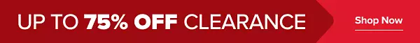 Shop up to 75% Off Clearance.
