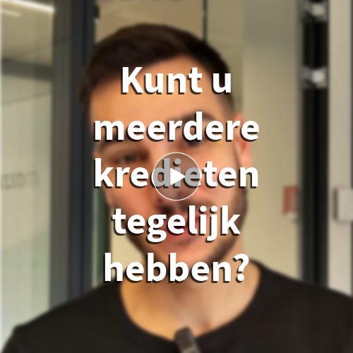Kunt u meerdere kredieten tegelijk hebben?