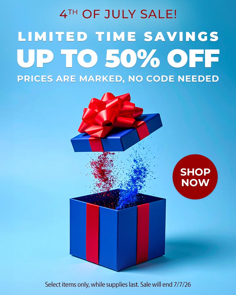 Up to 50% Off Select Items