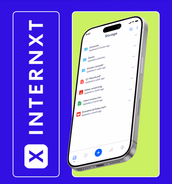Internxt Cloud Storage Lifetime Subscription: 2TB to 100TB Plans