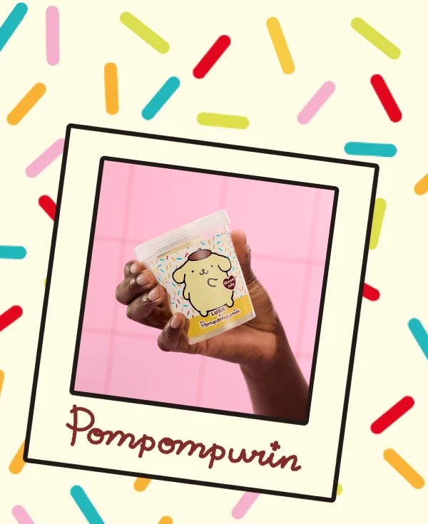 Polaroid image: Pompompurin Shower Jelly
