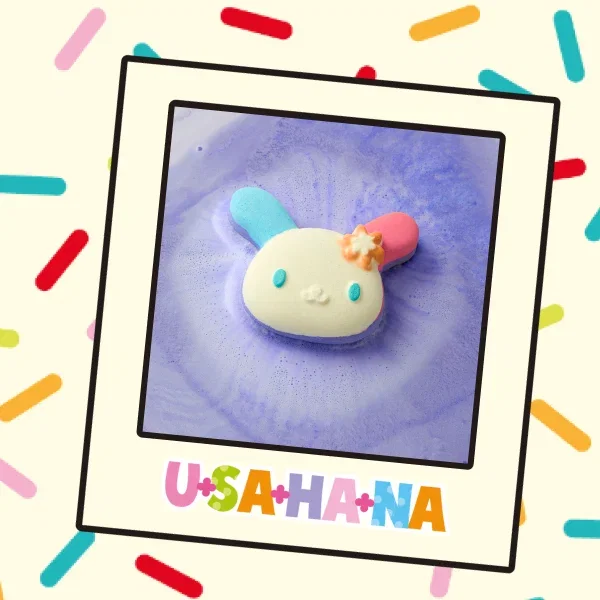 Polaroid image: U.SA.HA.NA - ウサハナ Bath Bomb