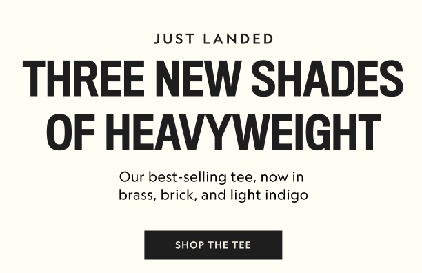 Just Landed: Three New Shades Of Heavyweight