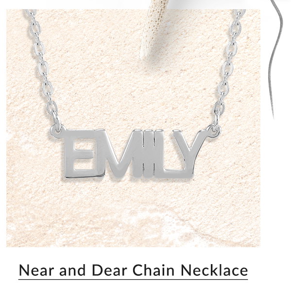 Near and Dear Chain Necklace
