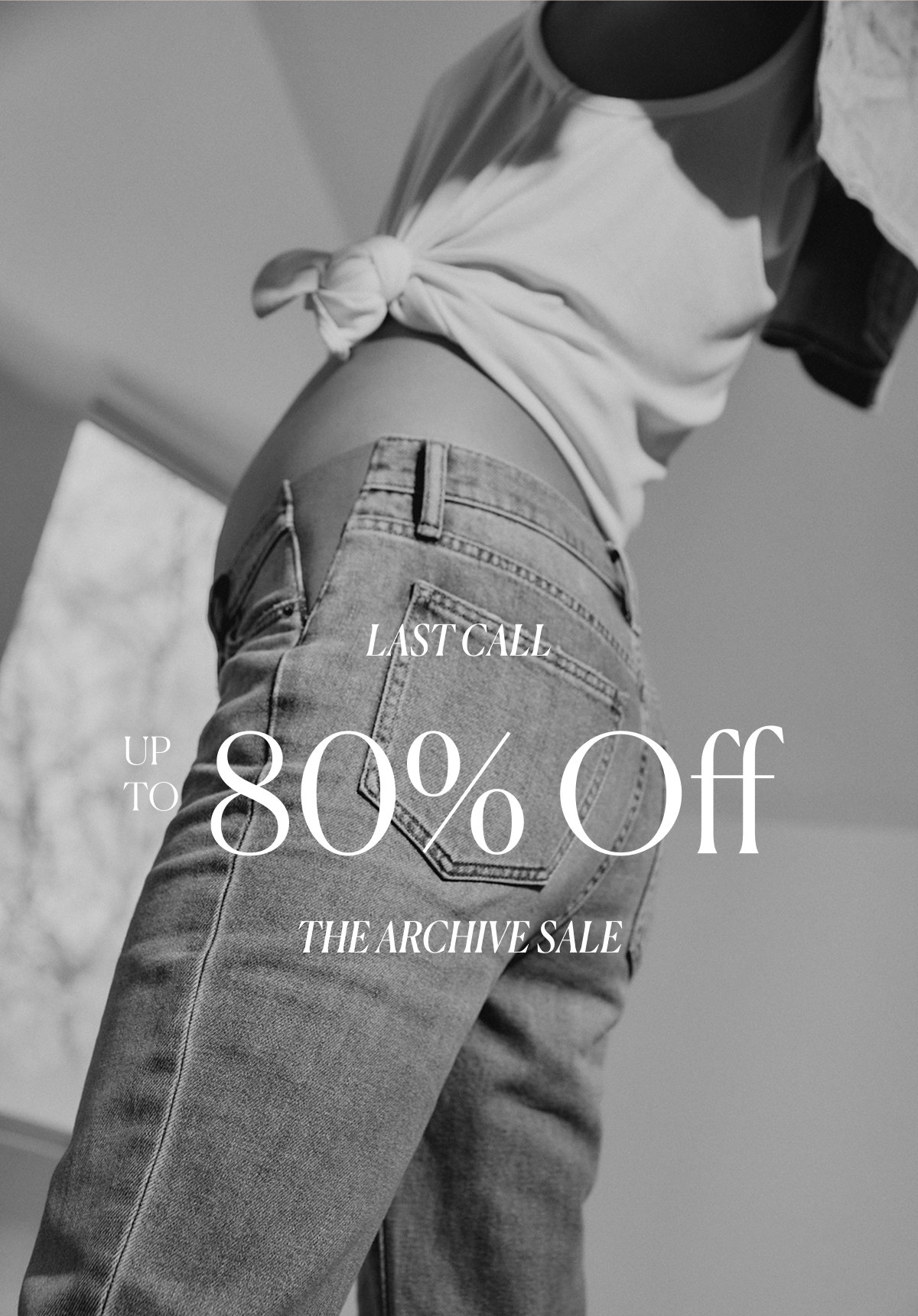 Last Call for Up to 80% Off