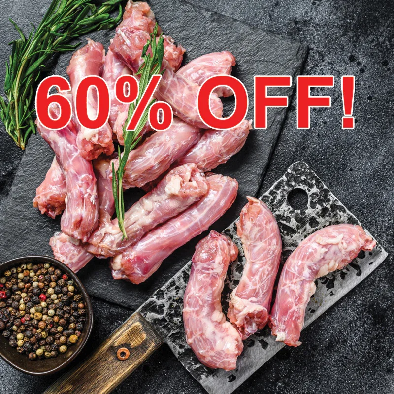 Image of Turkey Necks - 4 per pack - approx. 3.5 lbs. (Minimum of 3 packs)