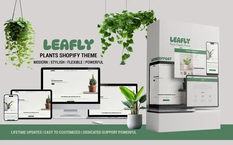 Leafly – Plants Shopify Theme