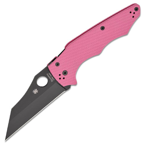 Spyderco Pink G10 Sprint Run YoJumbo