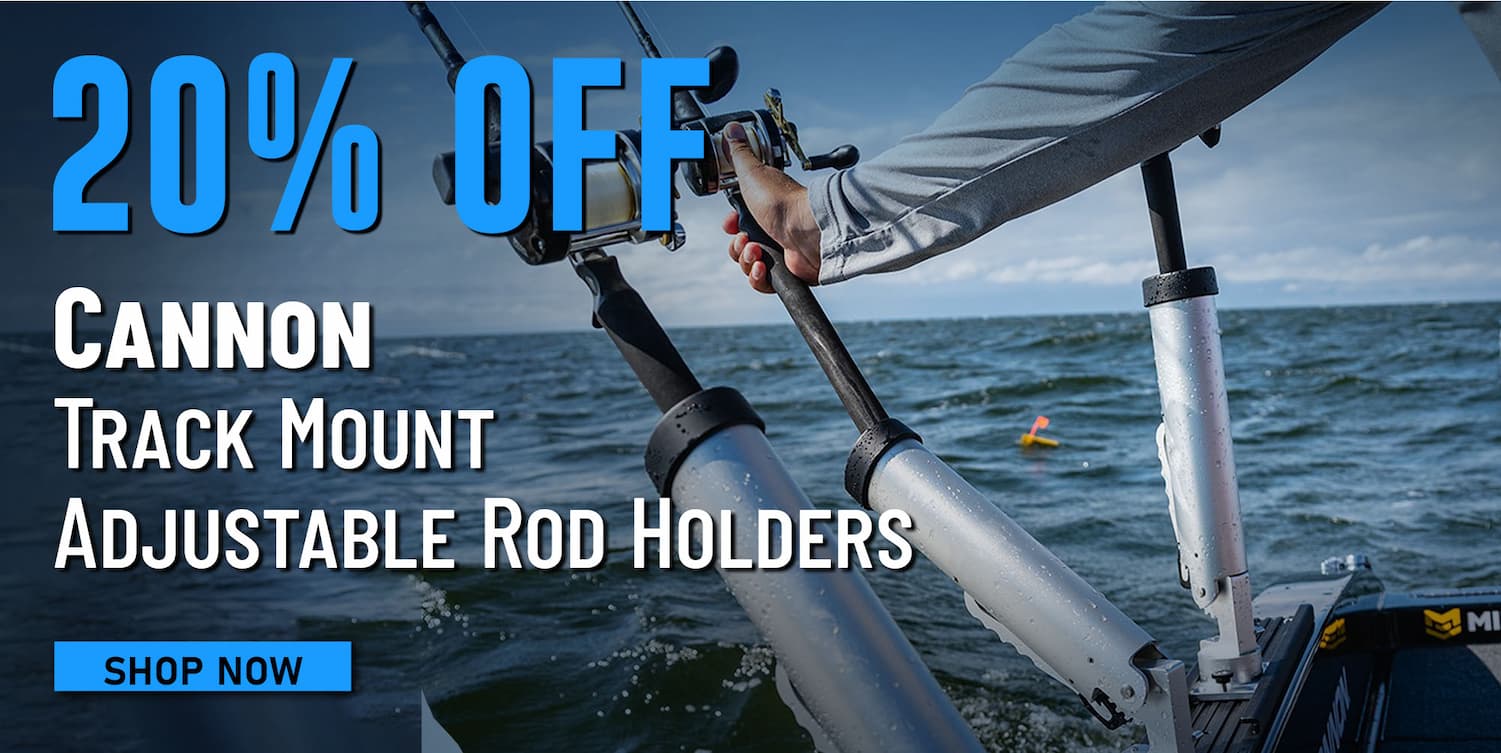 20% Off Cannon Track Mount Adjustable Rod Holders Shop Now