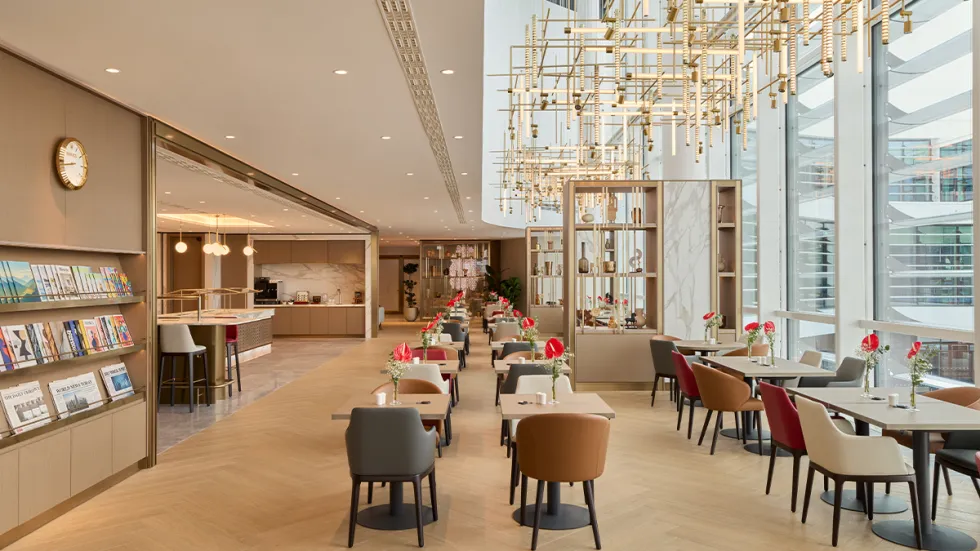 Emirates’s Luxe New Airport Lounge Concept Offers More Privacy Than Ever Before