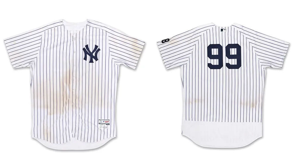 Aaron Judge’s Debut Jersey Could Fetch up to $5 Million at Auction