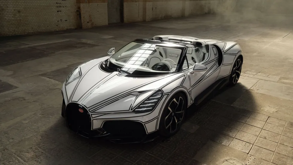 Bugatti Just Unveiled a One-of-a-Kind Mistral Hypercar