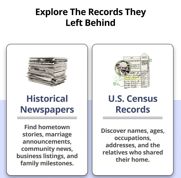 Explore The Records They Left Behind