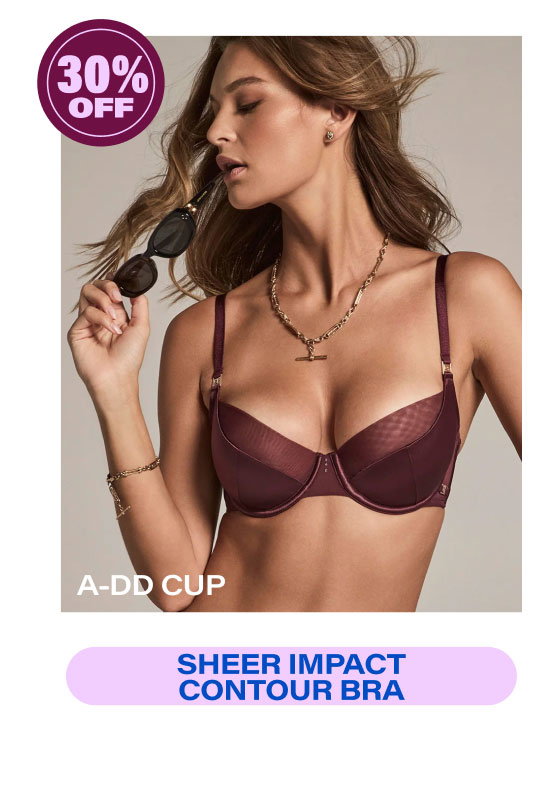 Sheer Impact Contour Bra