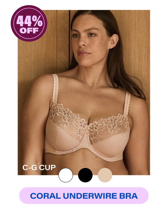 Coral Underwire Bra