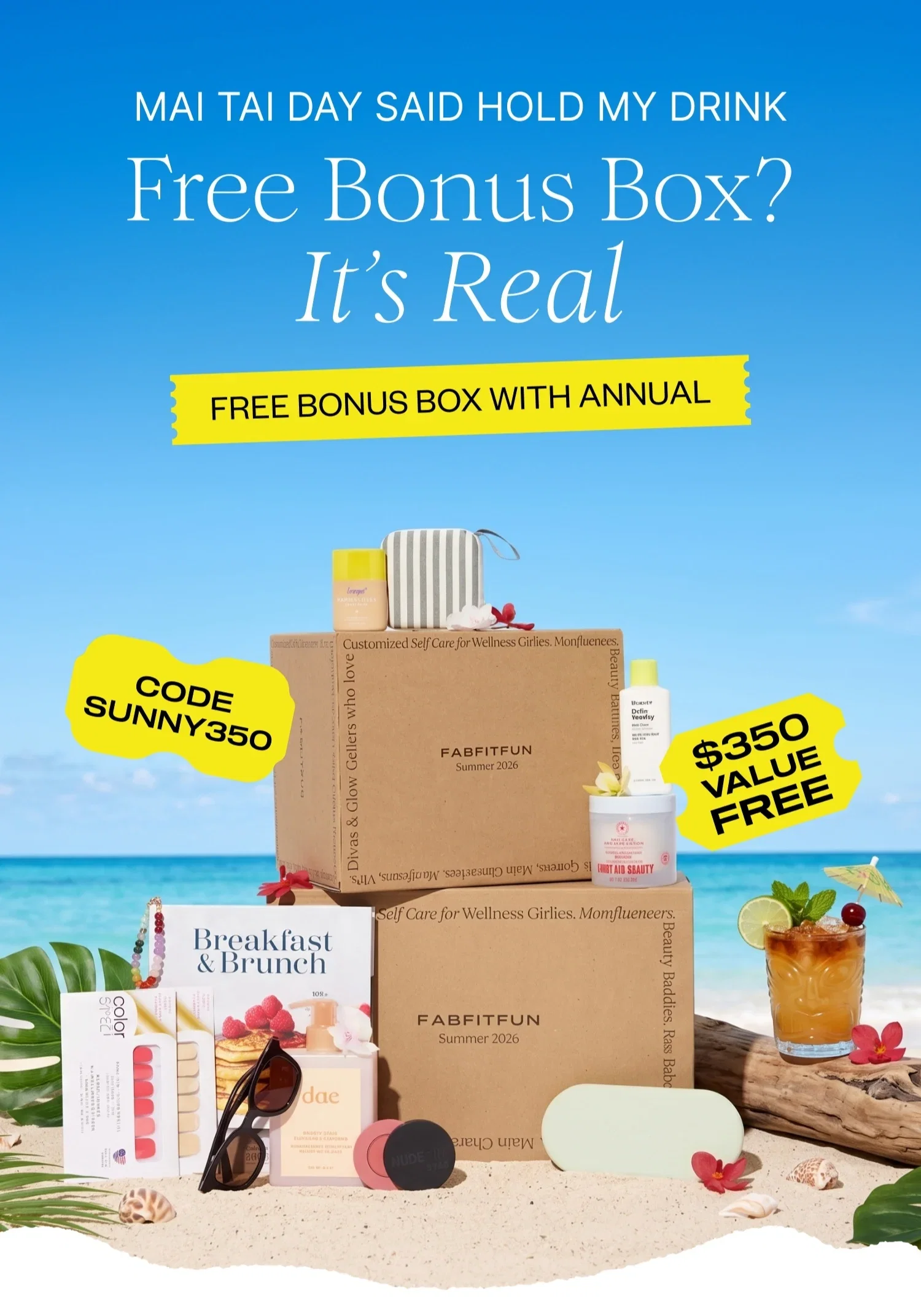 MAI TAI DAY SAID HOLD MY DRINK | Free Bonus Box? It's Real | FREE BONUS BOX WITH ANNUAL