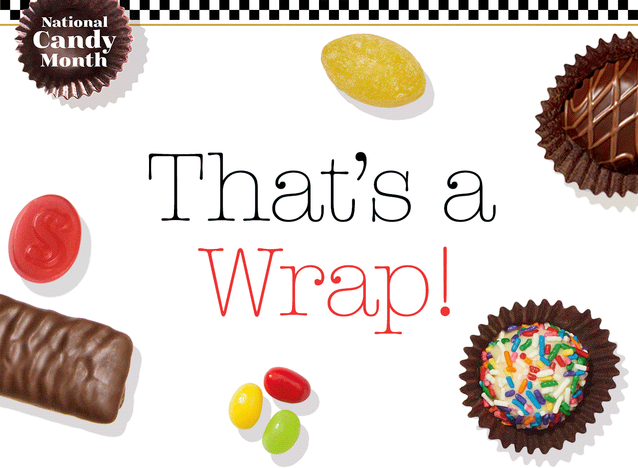 National Candy Month: That’s a Wrap!