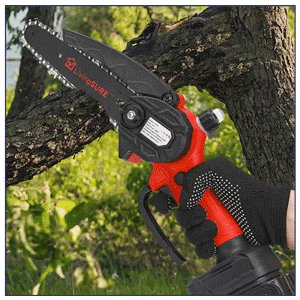 Mini Rechargeable Chainsaw with Batteries by LivingSURE™