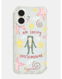 Froggles World x Skinnydip Overstimulated Frog Shock iPhone Case