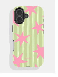 Stars and Stripes Matcha and Pink Ultra Protective iPhone Case