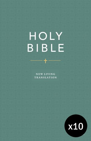NLT Holy Bible, Economy Outreach Edition - Pack of 10