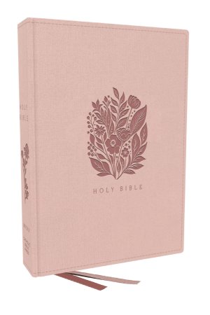 RSV2CE Catholic Bible, Journal Edition, Pink Cloth over Board, Comfort Print