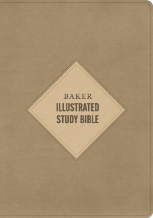 CSB Baker Illustrated Study Bible, Khaki, Indexed