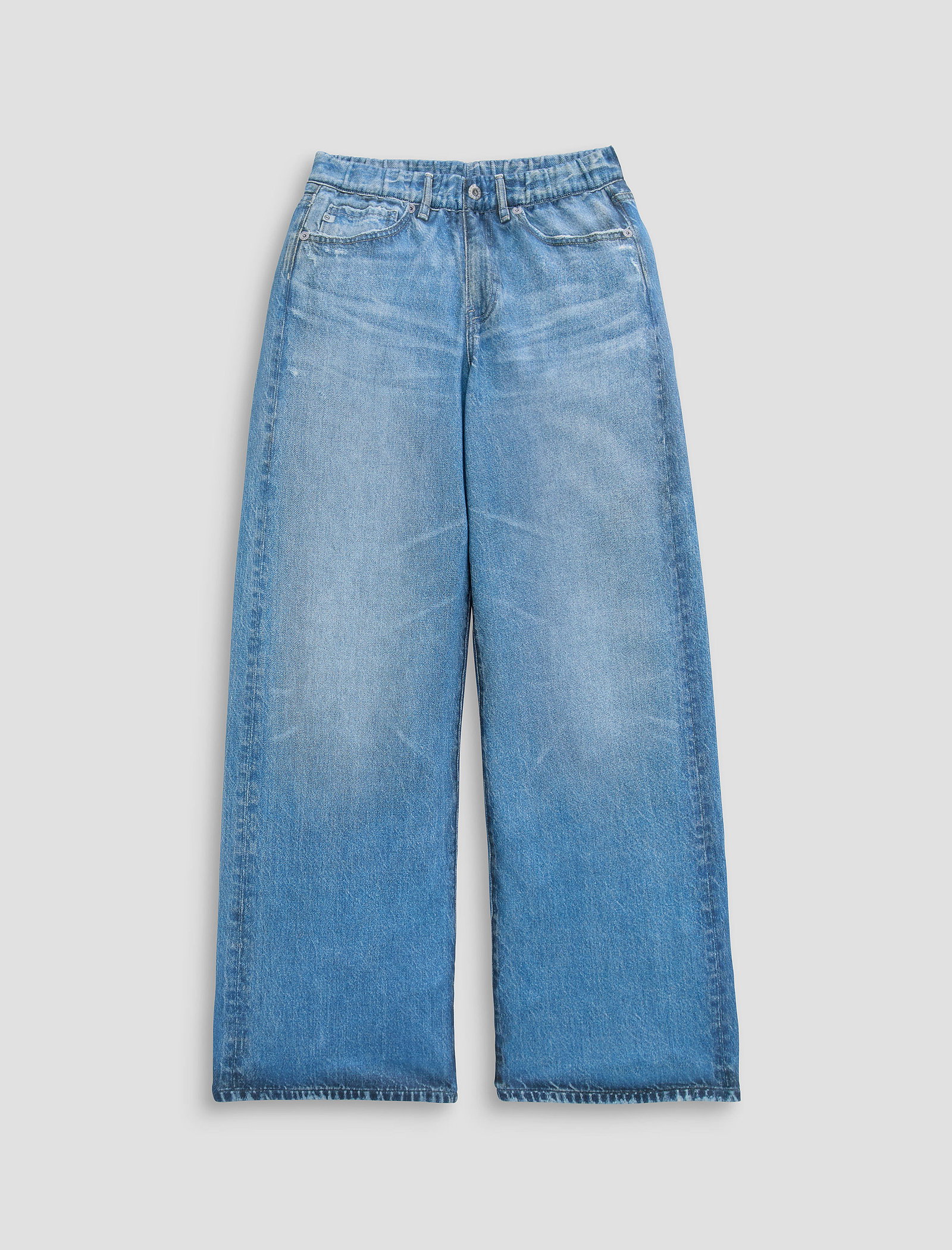 Image of Adria Off-Duty Denim Sweatpant