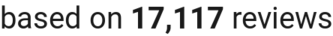 number of reviews