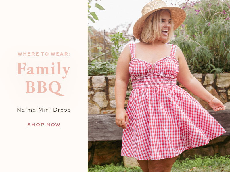 Where to Wear: Naima Dress to a Family BBQ