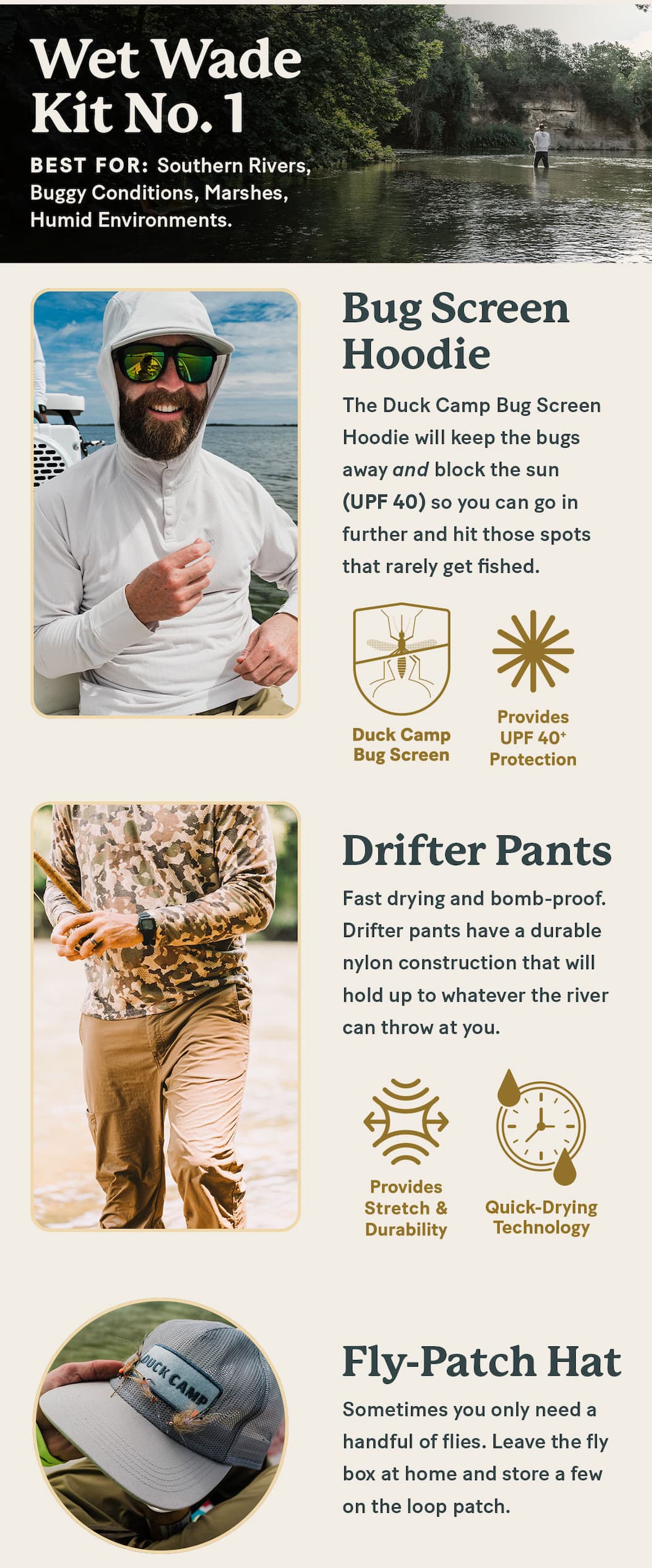 One of the best fishing seasons is here - wet wading season. When the days get hot, it's time to ditch the extra gear, jump in and let the water cool you down. 
