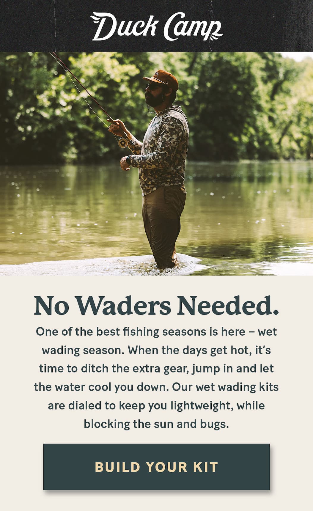 Duck Camp | No Waders Needed